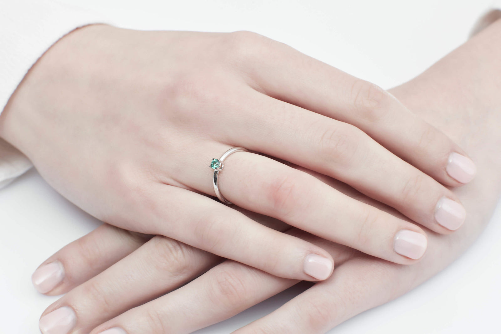 ANELLO SCINTILLE SMERALDO – TRANQUILLI1891